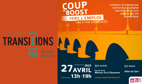 Événement « Coup de boost » 27:04:2023 – Transitions Pro Nouvelle-Aquitaine